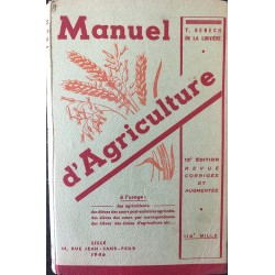 Manuel d'agriculture