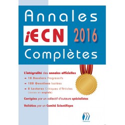 Annales iecn 2016 complètes