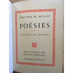 Joachim Du Bellay - Poësies...