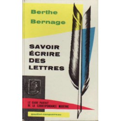 Savoir écrire des lettres