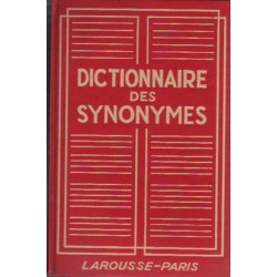 Dictionnaire des synonymes