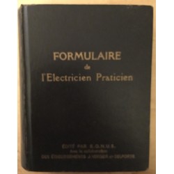 Formulaire de l'électricien...