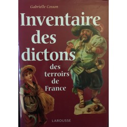 Inventaire des dictons des...