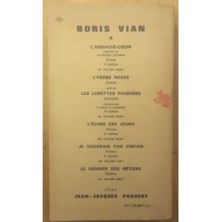 Boris Vian - Théâtre
