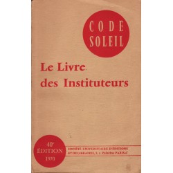 Le Livre des Instituteurs